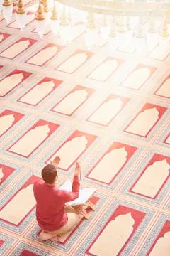 Muslim praying Stock Photos