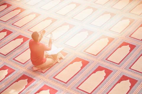 Muslim praying Stock Photos