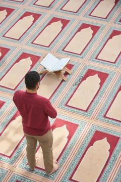 Muslim praying Stock Photos