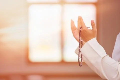 Muslim praying Stock Photos