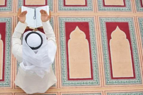 Muslim praying Stock Photos