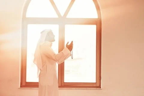 Muslim praying Stock Photos
