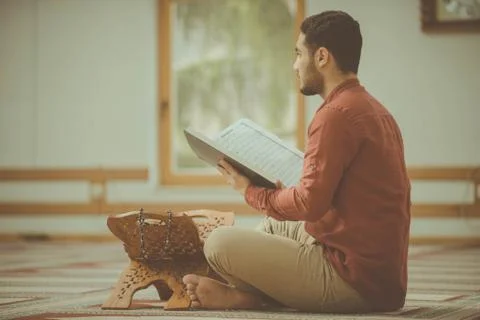 Muslim praying Stock Photos