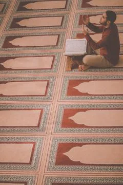 Muslim praying Stock Photos
