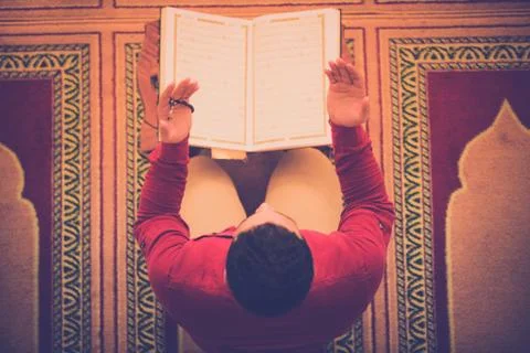 Muslim praying Stock Photos