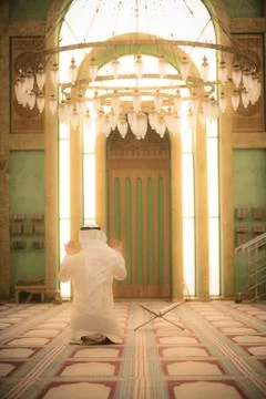 Muslim praying Stock Photos