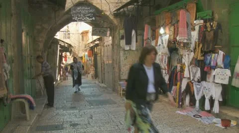Muslim Quarter3 Stock Footage 20930202