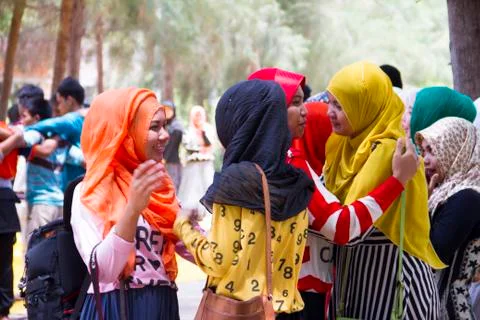 Muslim Students Stock Photos