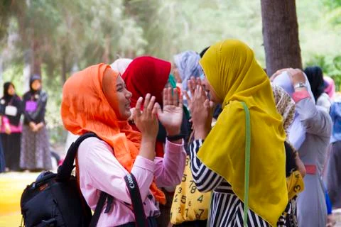 Muslim Students Stock Photos