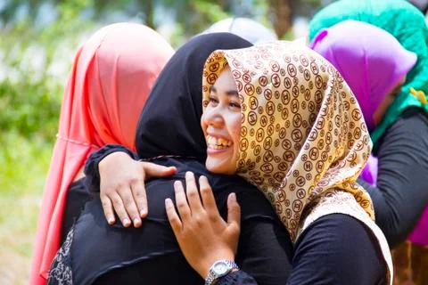Muslim Students Foto stock