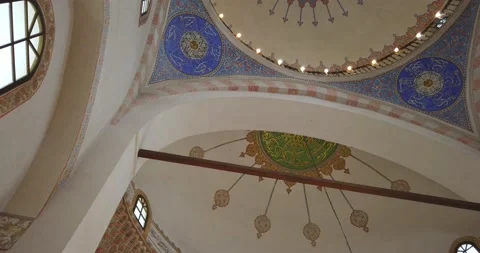 Muslims are taking the weekly prayer jumu'a Stock Footage 135546792