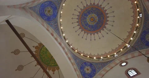 Muslims are taking the weekly prayer jumu'a Stock Footage 135547144