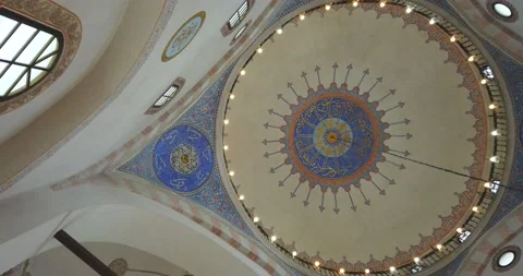 Muslims are taking the weekly prayer jumu'a Stock Footage 135547522