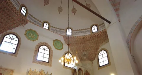 Muslims are taking the weekly prayer jumu'a Stock Footage 135547571