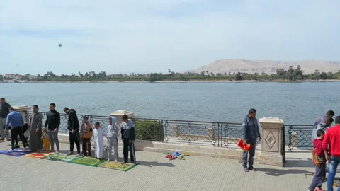 Muslims Before Prayer Stock Footage 130308364