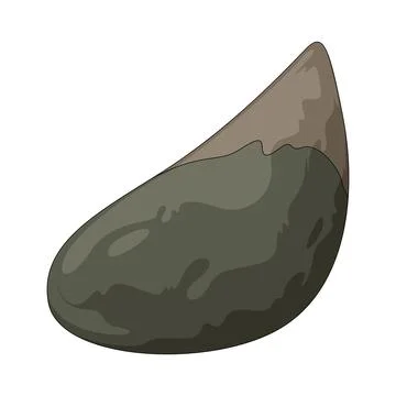 Mussel shell illustration Stock Illustration