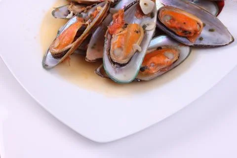 Mussels Foto stock