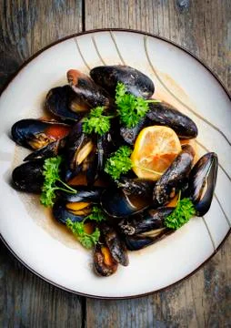 Mussels 스톡 사진