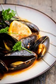 Mussels Stock Photos