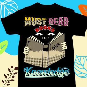 MUST READ BOOK FOR KONOWLEDGE Stock Illustration