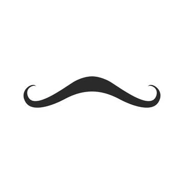 Mustache icon Stockillustratie