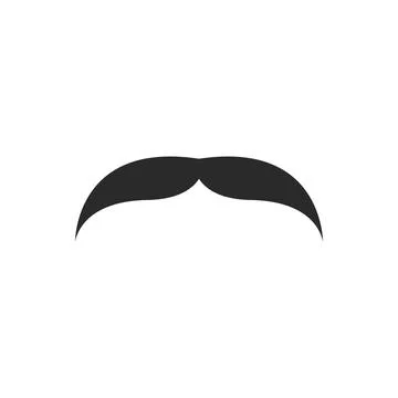 Mustache icon Stockillustratie