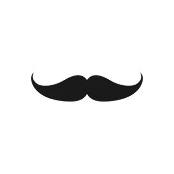 Mustache icon vector illustration Stock Illustration