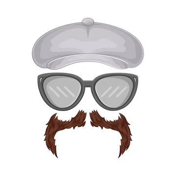 Mustache Illustration Stock-Illustration
