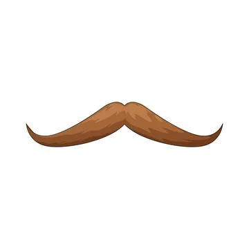 Mustache illustration Stock Illustration