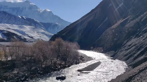 MUSTANG SCENERY Stock Footage 124356026