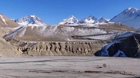 MUSTANG SCENERY Stock Footage 124356138