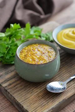 Mustard in the assortment 写真素材