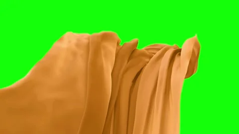 Mustard fabric Stock Footage 265944288