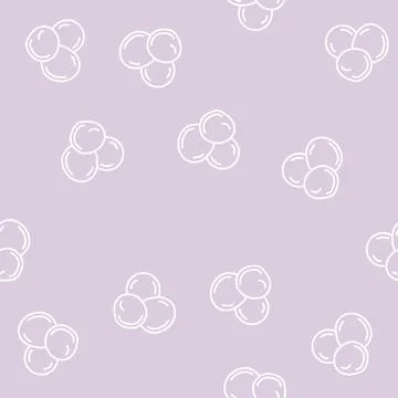 Mustard seed line seamless pattern 스톡 일러스트