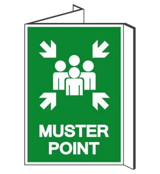 Muster Point Symbol Sign, Vector Illustration, Isolated On White Background L Stock Illustration