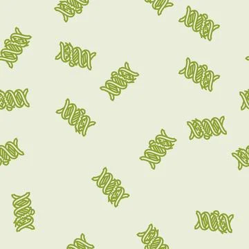 Mutated dna genetic engineering line vector seamless pattern イラスト素材