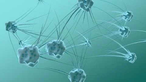 Mutating Cell Stock Illustration