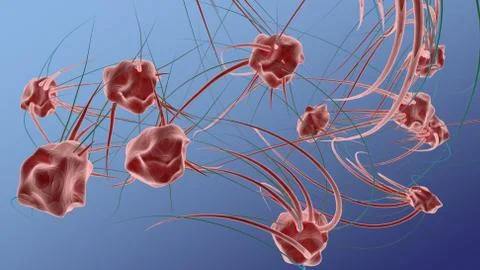 Mutating Cell Stock Illustration