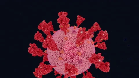 Mutating Covid-19 virus, animation 스톡 동영상 178659630