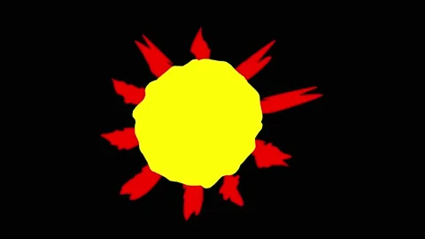 Mutating virus , cell. Viral variant . 3d animation render Video stock 152921274