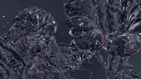 Mutating virus. Viruses under microscope. 스톡 동영상 126420567