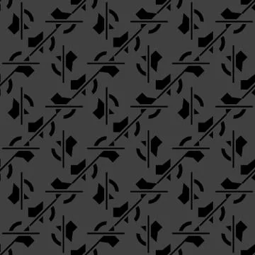 Mute sound web icon. flat design. Seamless pattern. Stock Illustration