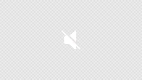 Mute speaker animation on transparent background Stock Footage 339046998
