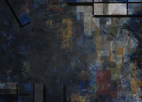 Muted Abstract Background Stock Illustration