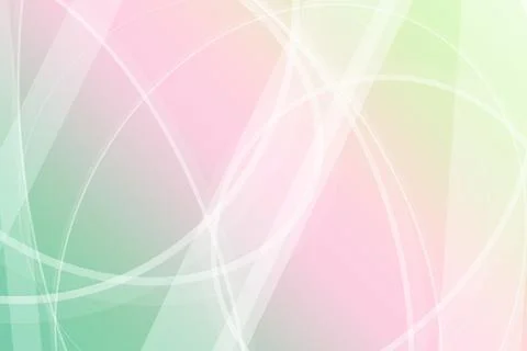 Muted blue abstract network lines travel across creamy pastel fields, creat.. Stock Illustration
