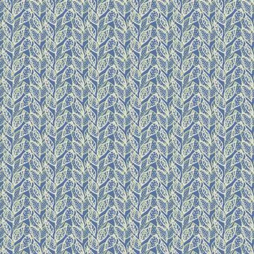 A muted color botanical seamless vector pattern Stock Illustration