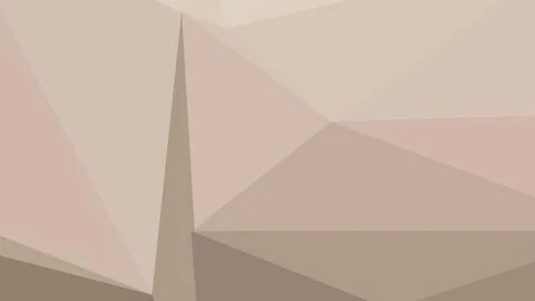 Muted geometric forms in beige tones create an abstract composition with angu Иллюстрация