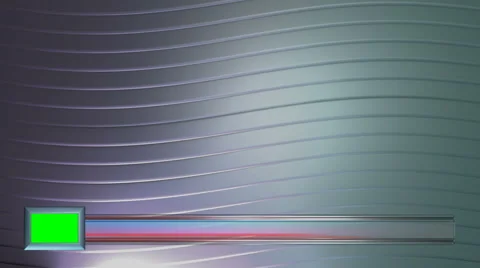 Muted lower third with green insert Stock Footage 67476632