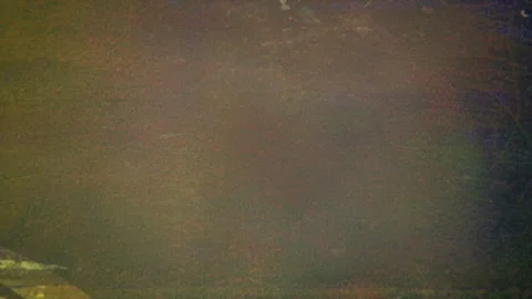 Muted Olive Brown Analog Grunge Texture With Soft Haze Stock Footage 335893868