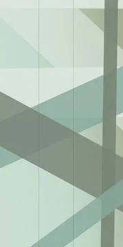 Muted sage, gray, and pale blue geometric planes form a tranquil minimalist.. 스톡 일러스트